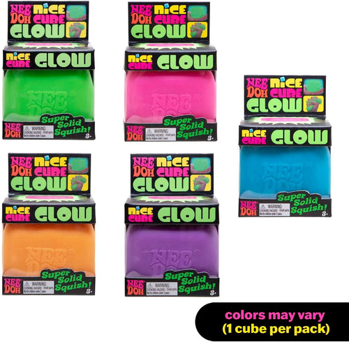 Glow Nice Cube Nee Doh (5 colores)