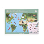 Mapamundi de Calcomanías Tout autour