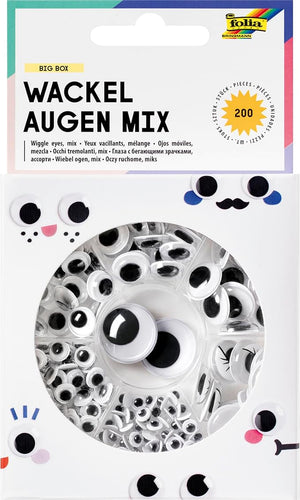 Wiggle eyes Big Box Mix