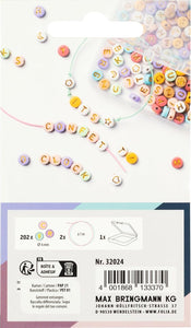 Pearls Set Letters Mix Pastel