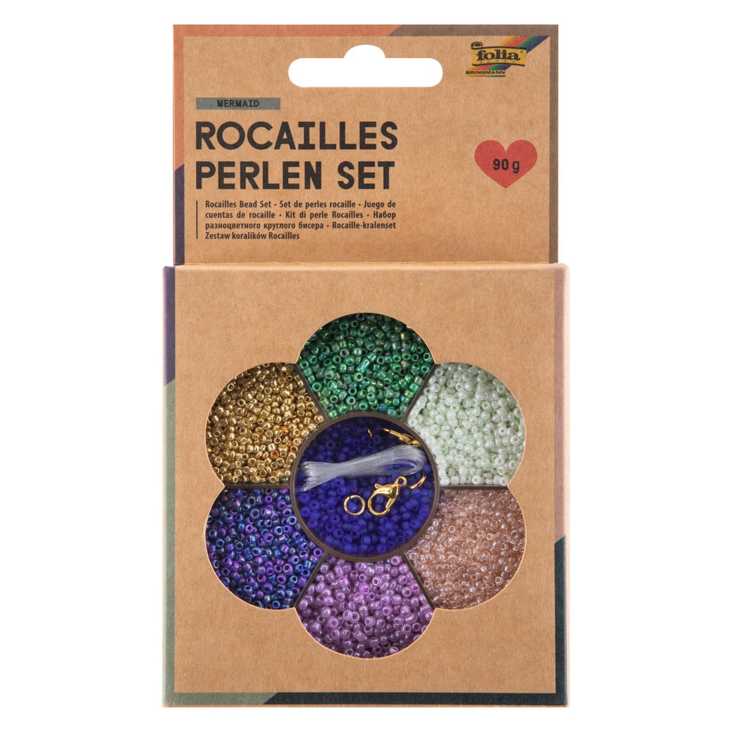 Rocailles Beads Set - Mermaid