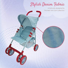 Single Stroller Handle Swivel Wheel Light