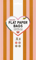 Flat Paper Bags Stripes Amore