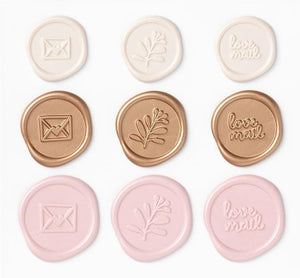 Sealing wax stickers Romantic
