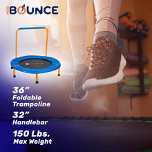 Folding Mini Trampoline with handle