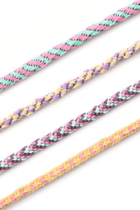 Kumihimo Bracelets Kit Pastel Rainbow