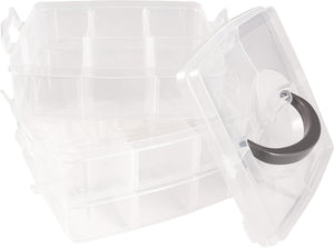 Compartment Box Transparent