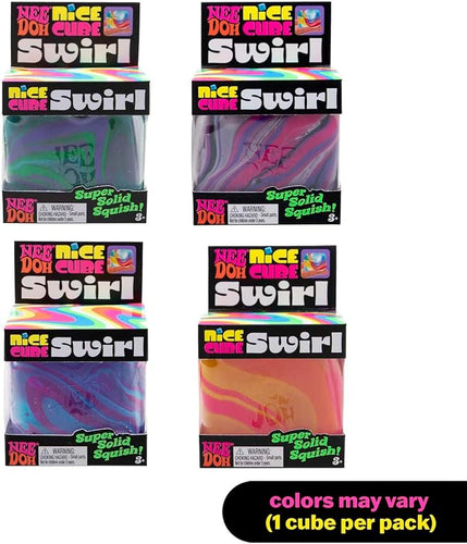 NeeDoh Nice Cube Swirl (4 colores)