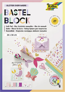 Sweet Glitter Everywhere Craft Pad