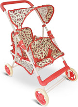My First Doll Twin Stroller Floral