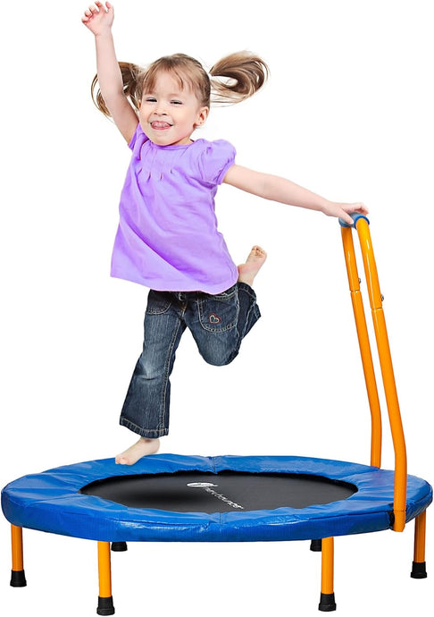 Folding Mini Trampoline with handle