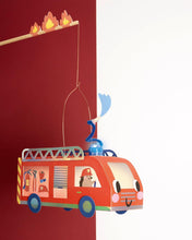 DIY Lantern Fire Engine