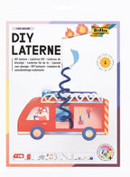 DIY Lantern Fire Engine