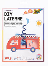 DIY Lantern Fire Engine