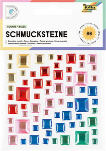 Decorative crystals Square Basic