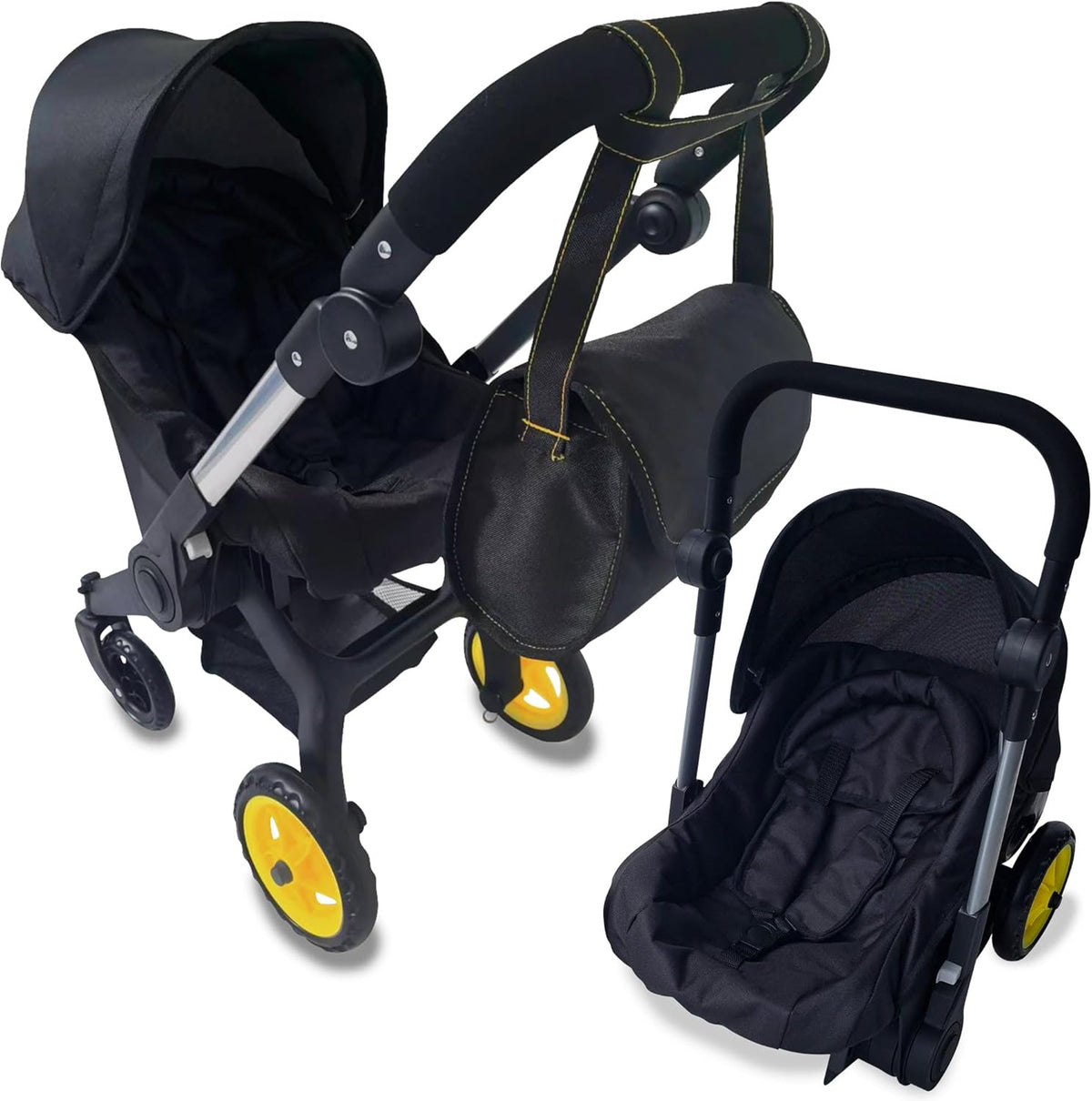Doona Style Doll Stroller – Black