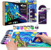 Sensory Art - 3D Clay Painting Kit, Starry Night, Vincent Van Gogh