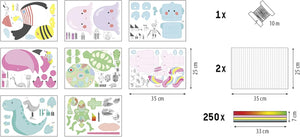 Springy Step Set- Charming Friends