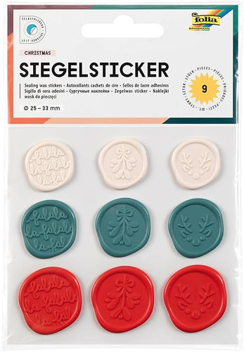Sealing wax stickers Chistmas