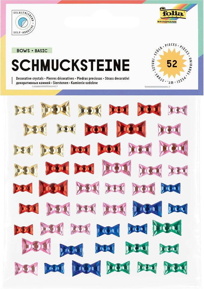 Decorative crystals Bows Basic