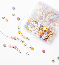 Pearls Set Letters Mix Pastel