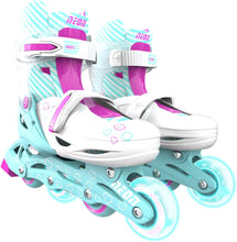 Neon Inline Skates Teal Pink US Big Kid 3-6
