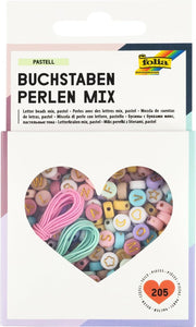 Pearls Set Letters Mix Pastel