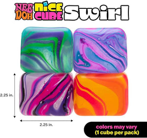 NeeDoh Nice Cube Swirl (4 colores)