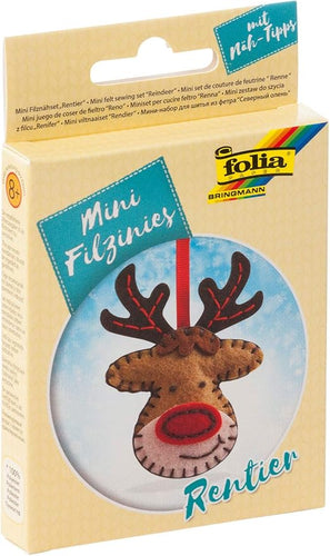 Felt-Sewing-Set Santa Reindeer