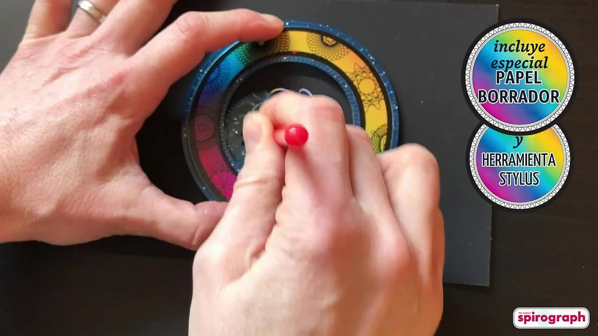 Spirograph Scratch & Shimmer