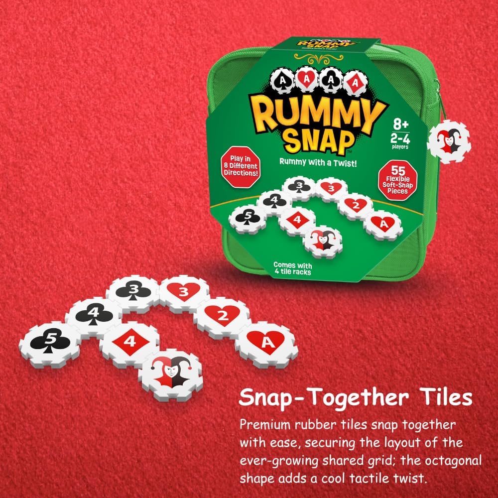 Rummy Snap Zipper Pouch