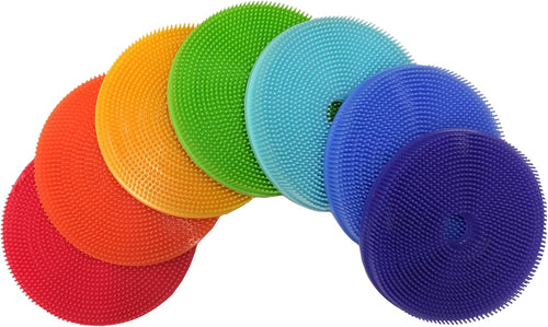 Silicone Rainbow Spots / 7pcs