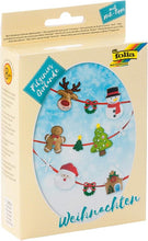 Felt-Sewing-Set garland Christmas