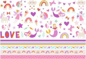 Sweet Glitter Everywhere Craft Pad