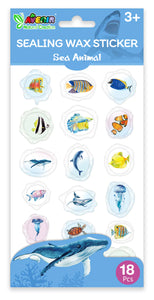 Sealing Wax Sticker- Sea Animal