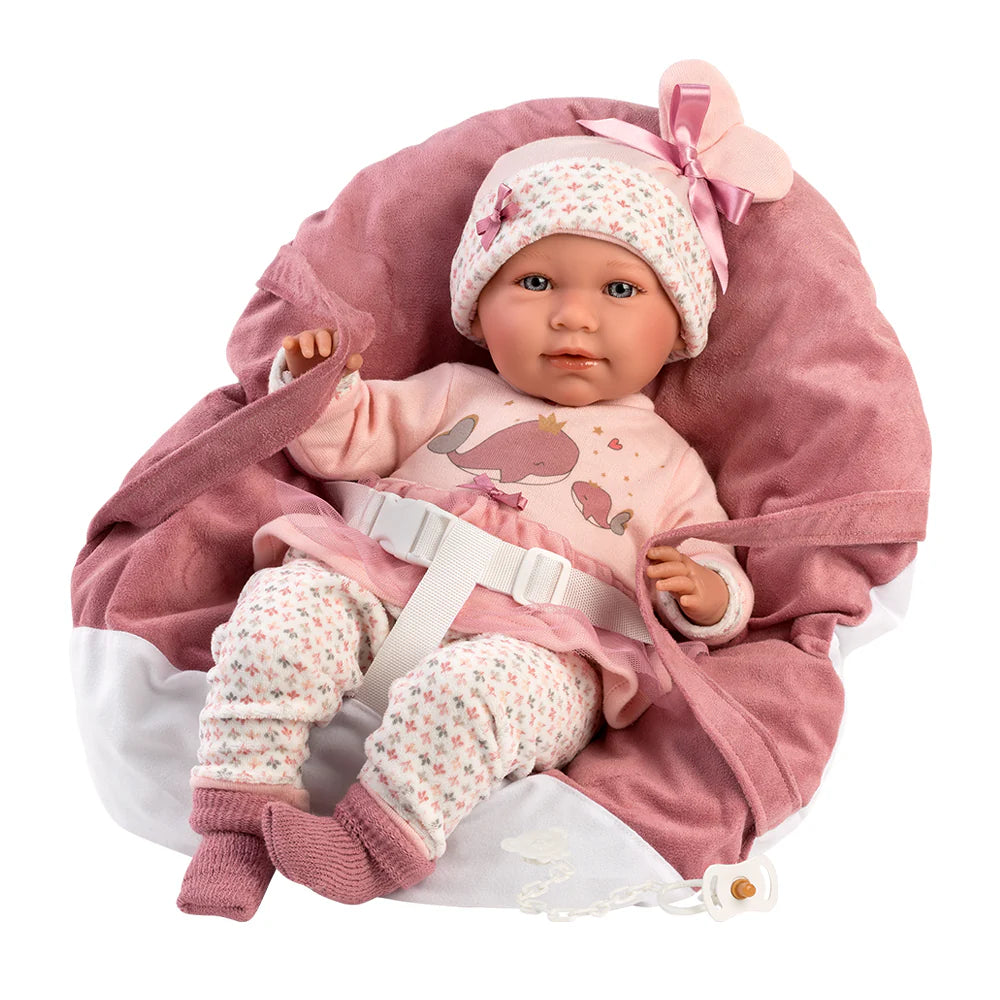 Mimi 40 cm Llorona Porta Bebe