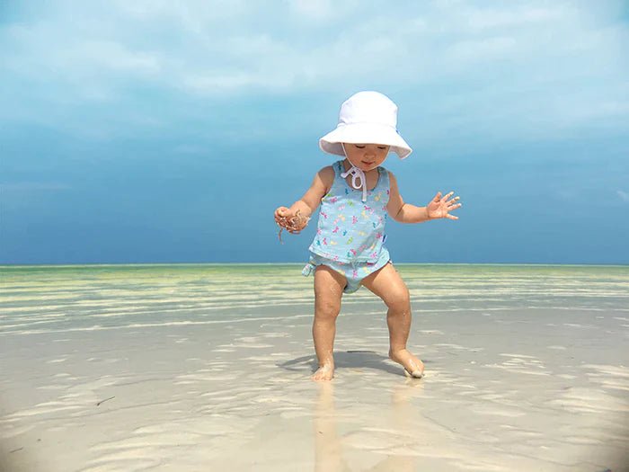 Breathable Bucket Sun Protection Hat-9/18 mo (3 colores)
