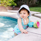 Breathable Bucket Sun Protection Hat-2T/4T  (3 colores)