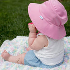 Breathable Bucket Sun Protection Hat-9/18 mo (3 colores)