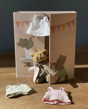 Wooden Wardrobe with Bear