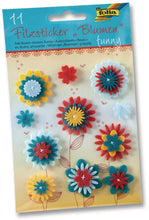 Felt Flower Stickers Funny