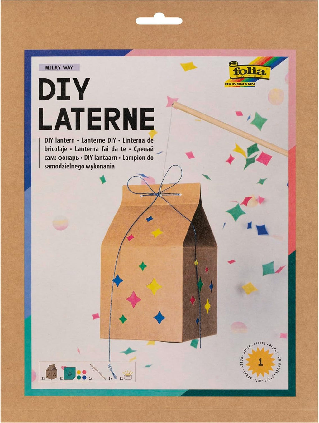 DIY Lantern  Milky Way
