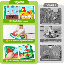 Joycat Farm Animal Kids Busy  Book