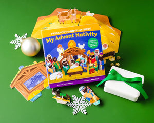 My Advent Nativity Press-Out-and-Play Book