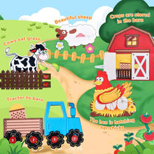 Joycat Farm Animal Kids Busy  Book