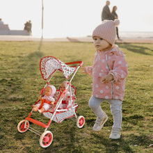 My First Doll Twin Stroller Floral