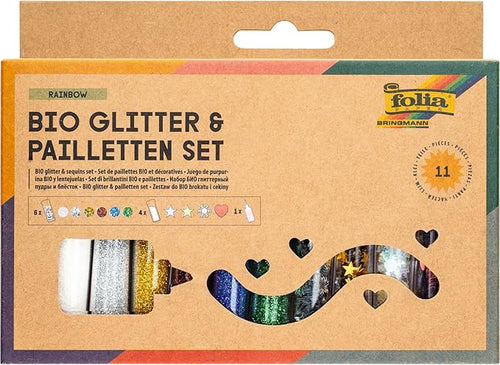 BIO glitter & sequins-set