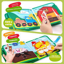 Joycat Farm Animal Kids Busy  Book