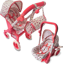 Baby Doll Car Seat and Stroller Combo - Floral
