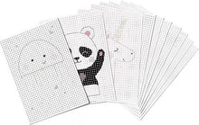 Embroidery boards White - Animals